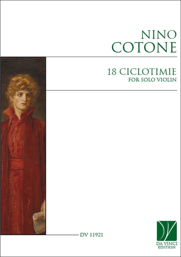18 Ciclotimie, for Solo Violin